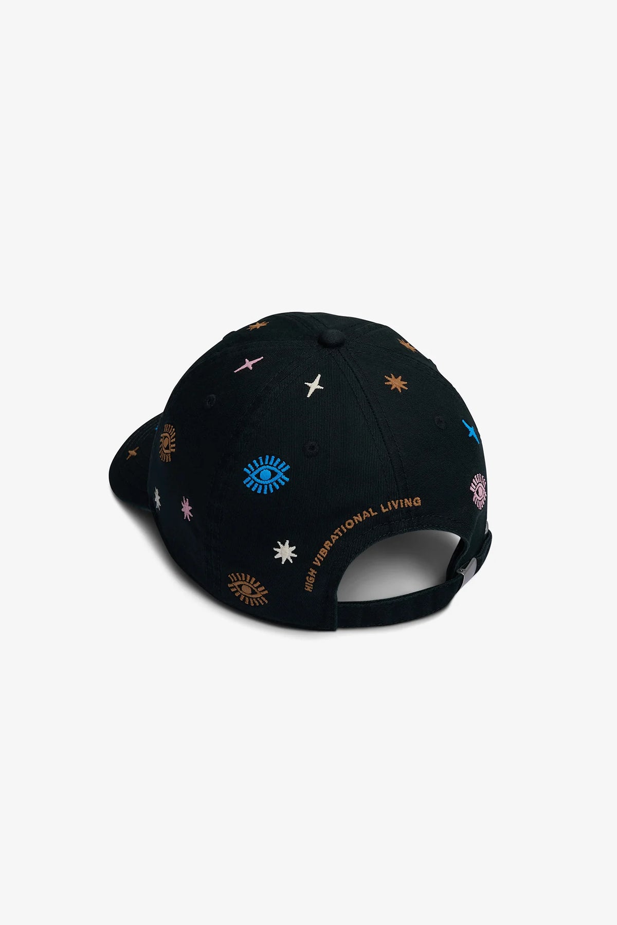 SPIRITUAL GANGSTER HIGH VIBES DAD HAT BLACK 1