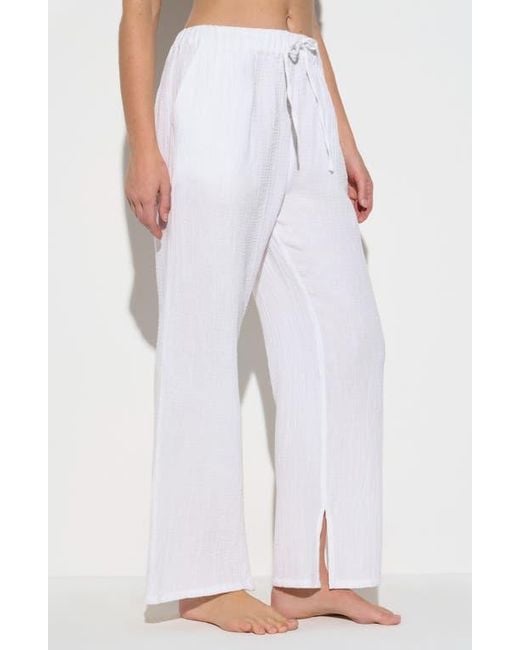SPIRITUAL GANGSTER INNER GAZE PAGE PANT WHITE