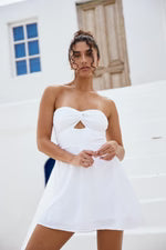 BLANCO BY NATURE ZOEY DRESS WHITE