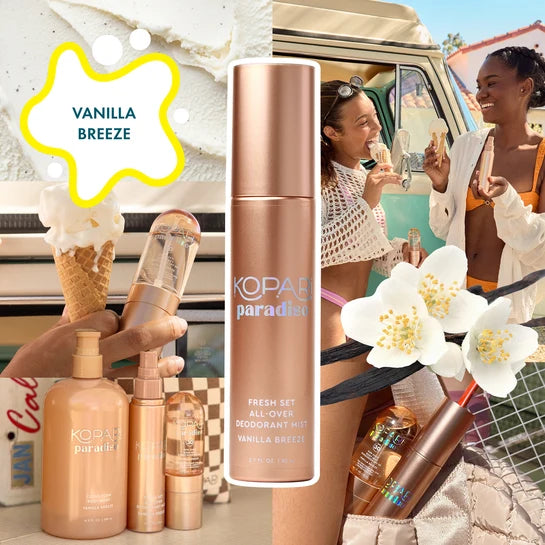 KOPARI Paradiso Fresh Set All-Over Deodorant Mist Vanilla Breeze