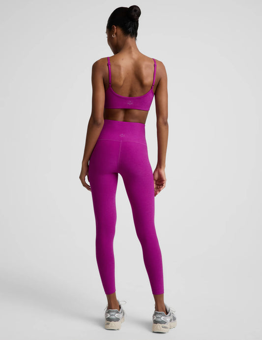 BEYOND YOGA SPACEDYE CAUGHT IN THE MIDI HIGH WAIST LEGGING BERRY BLISS