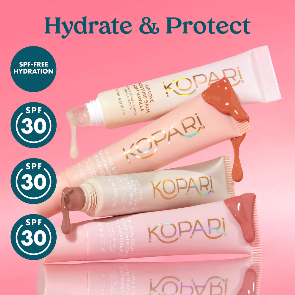 Kopari Lip Love Moisture Balm SPF 30 - Nude Beige