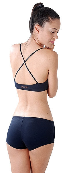 YOGABELA VITORIA SOLID SHORT LIGHTWEIGHT BLACK