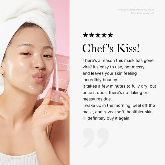 MEDICUBE COLLAGEN NIGHT WRAPPING MASK
