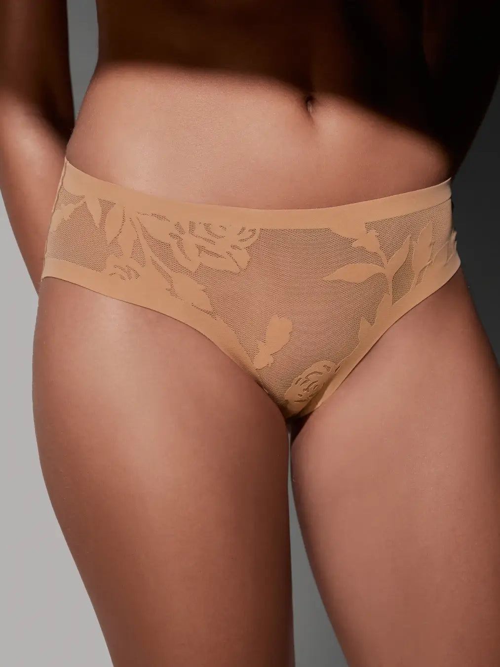 EBY SHEER FLOCKED BRIEF MADAM JOLIE