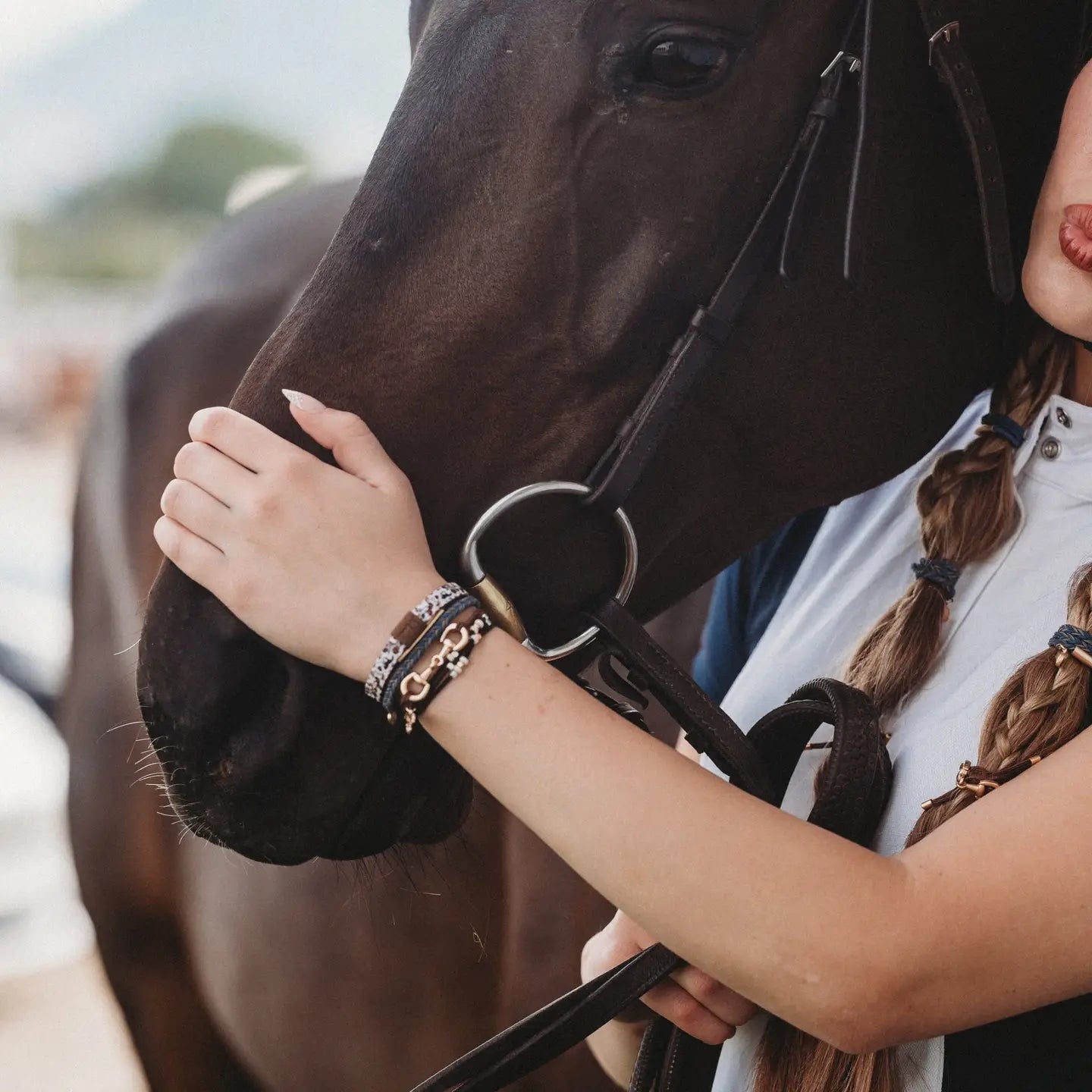 K'LANI HAIR TIE BRACELETS GALLOP