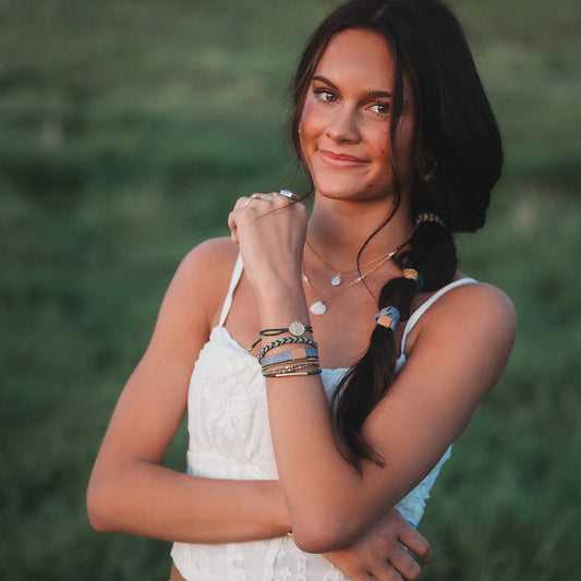K'LANI HAIR TIE BRACELETS "Journey" Sea Turtle Hair Tie Bracelets