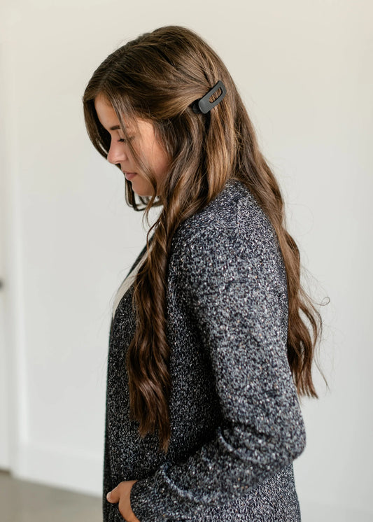 KITSCH RECYCLED PLASTIC ASSORTED CLAW CLIPS 3pc SET