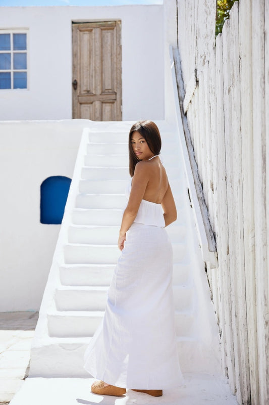 BLANCO BY NATURE OLIVIA TOP WHITE