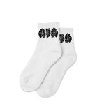 ALOHA COLLECTION KALO SHORTIE SOCKS BLACK WHITE