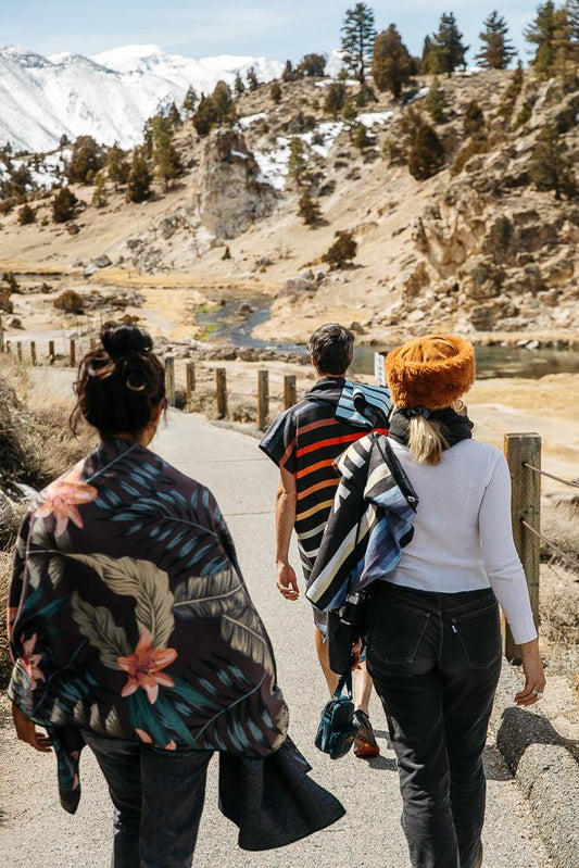 NOMADIX ORIGINAL YOGA TOWEL PALMS NIGHT