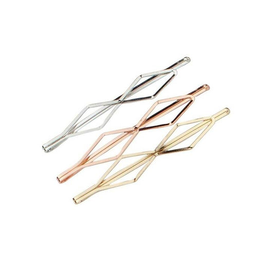 KITSCH DIAMOND METAL BOBBY PINS