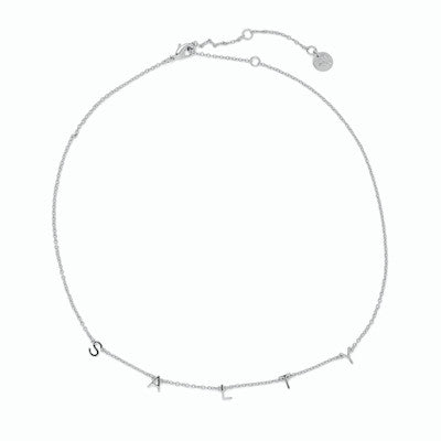 PURA VIDA SALTY NECKLACE SILVER