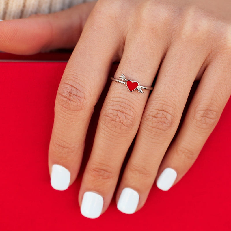 PURA VIDA LOVESTRUCK RING SILVER