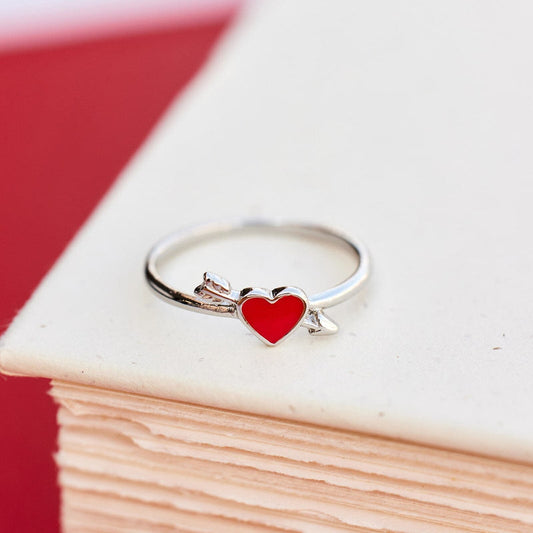 PURA VIDA LOVESTRUCK RING SILVER