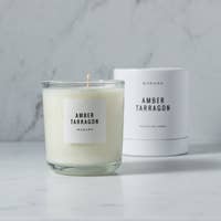MAKANA CANDLE AMBER TARRAGON CANDLE TWO SIZES