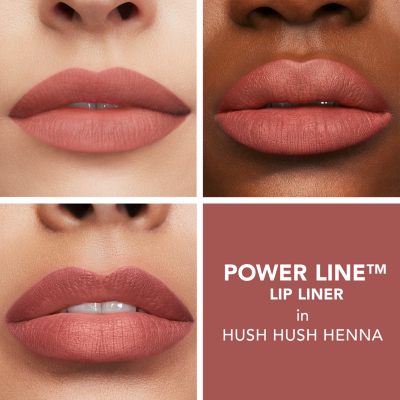 BUXOM POWER LINE LIP LINER HUSH HUSH HENNA