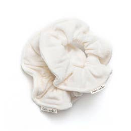 KITSCH ECO FRIENDLY MICROFIBER TOWEL SCRUNCHIES IVORY