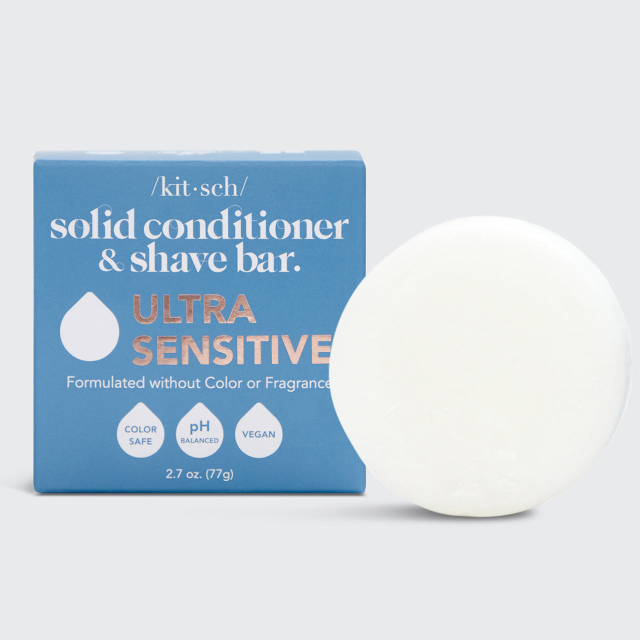KITSCH SOLID CONDITIONER & SHAVE BAR ULTRA SENSITIVE