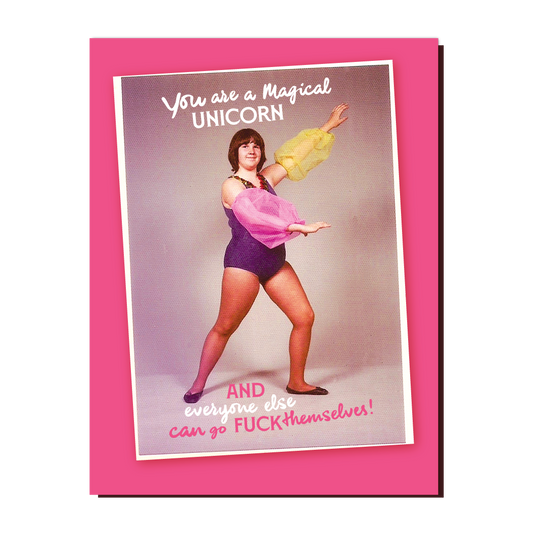 OFFENSIVE AND DELIGHTFUL GREETING CARD BD52