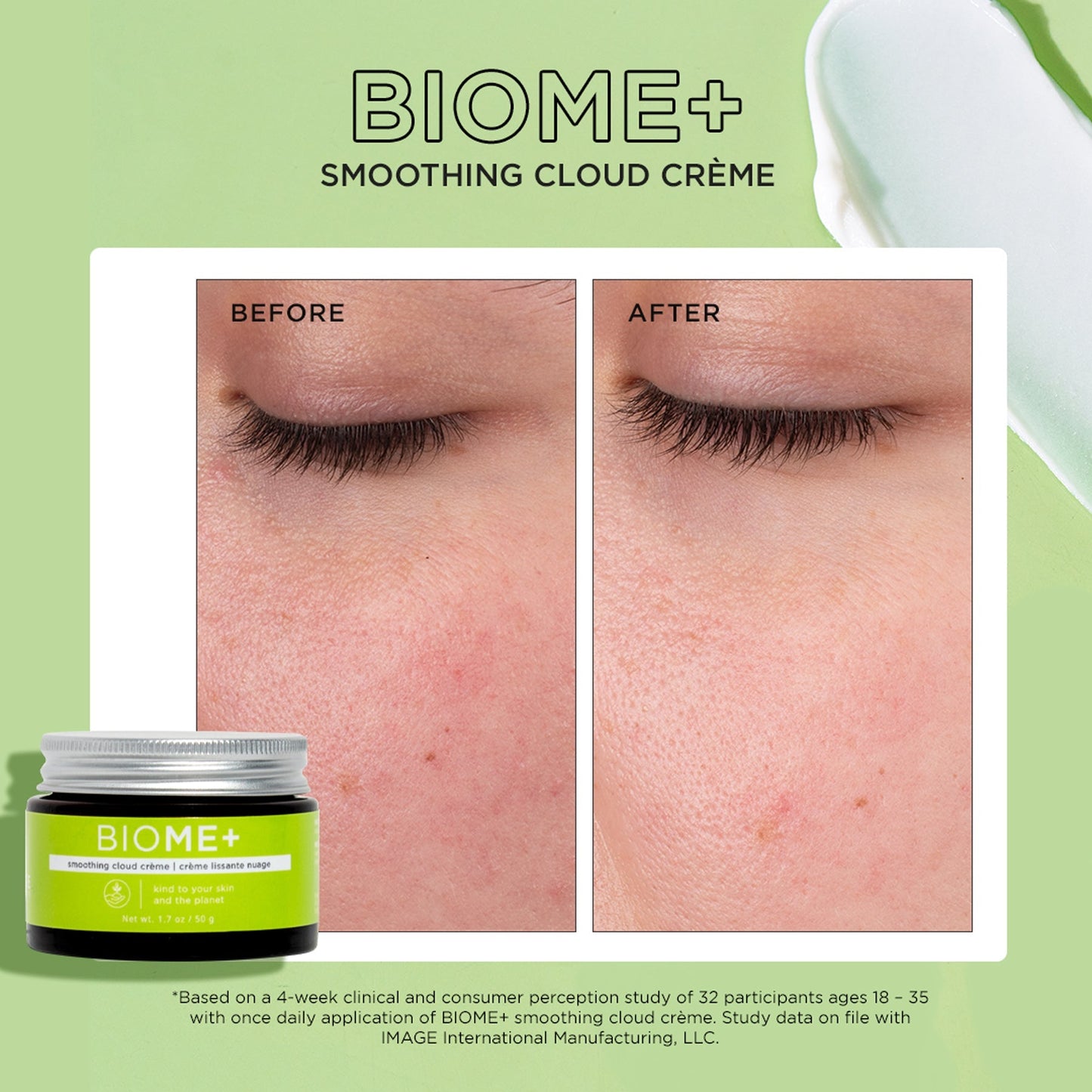 IMAGE SKINCARE BIOME+ SMOOTHING CLOUD CREME 1.7 OZ NEW!