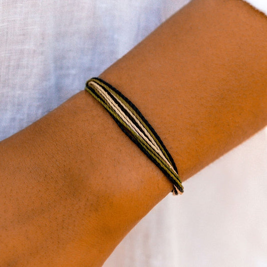 PURA VIDA CAMO FOR THE TROOPS BRACELET