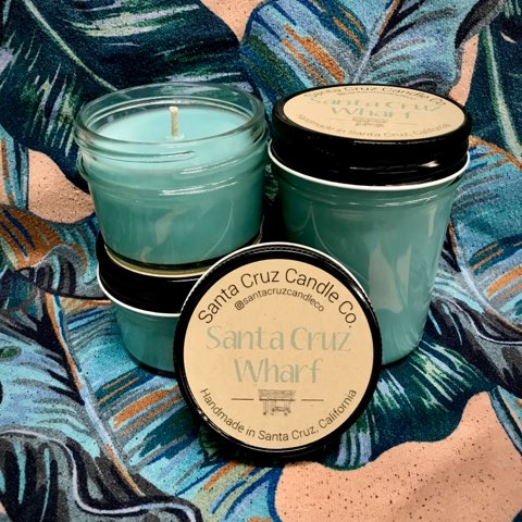 SANTA CRUZ CANDLE COMPANY SANTA CRUZ WHARF Bubble Lounge Boutique