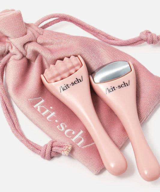 KITSCH MINI EYE & FACE SPA ROLLERS- 2PC SET