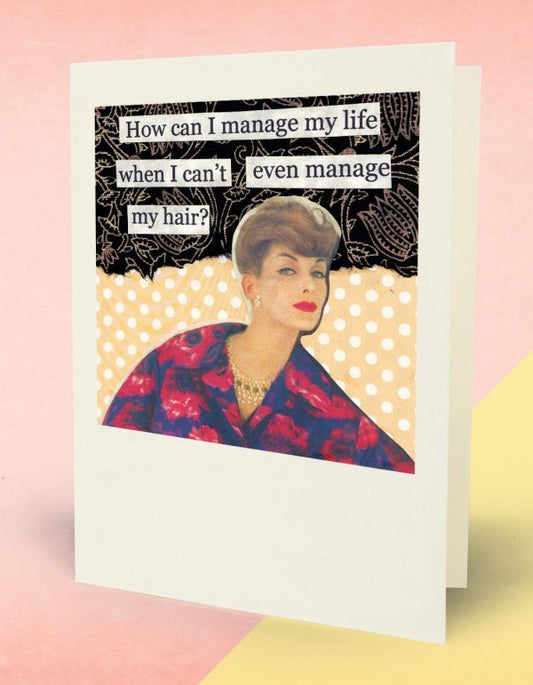 RANDOM THOUGHTS MINA LEE STUDIO GREETING CARD
