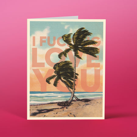 OFFENSIVE AND DELIGHTFUL GREETING CARD LV08