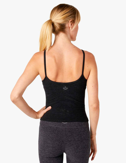 BEYOND YOGA SPACEDYE TRULY TANK DARKEST NIGHT NEW!!