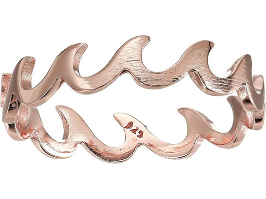 PURA VIDA WAVE BAND RING