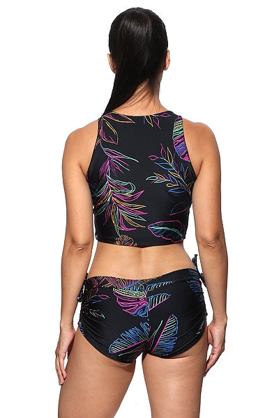 YOGABELA VITORIA SHORT ARTISTIC DESIGN-NEON TROPIC NEW!!