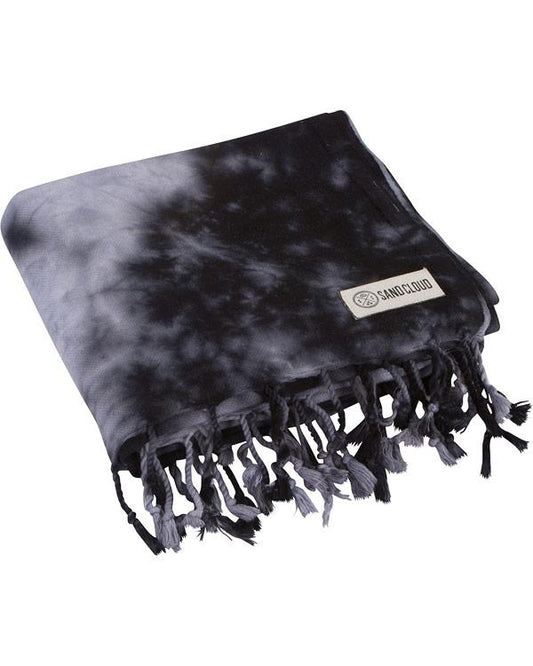 SAND CLOUD ACID WASH TOWEL- BLACK