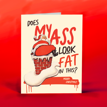 OFFENSIVE AND DELIGHTFUL GREETING CARD HL18