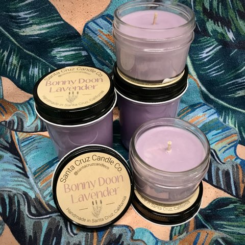 SANTA CRUZ CANDLE COMPANY BONNY DUNE LAVENDER Bubble Lounge Boutique