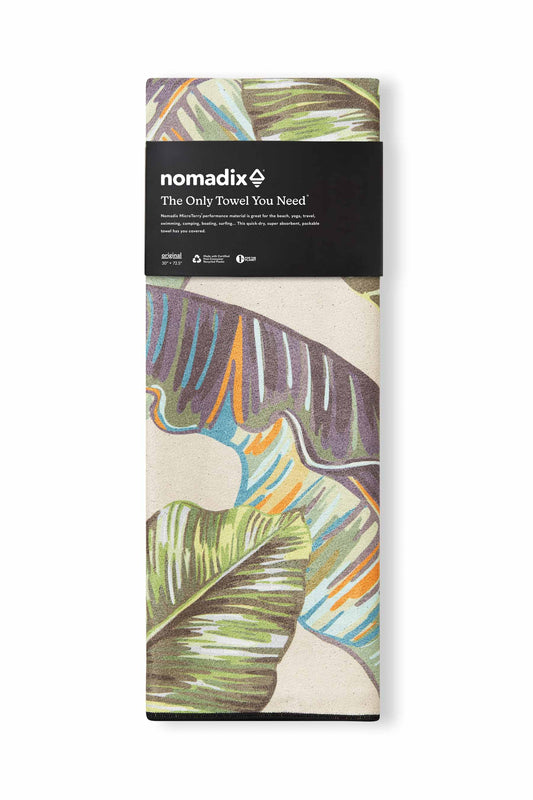 NOMADIX YOGA TOWEL BANANA LEAF GREEN