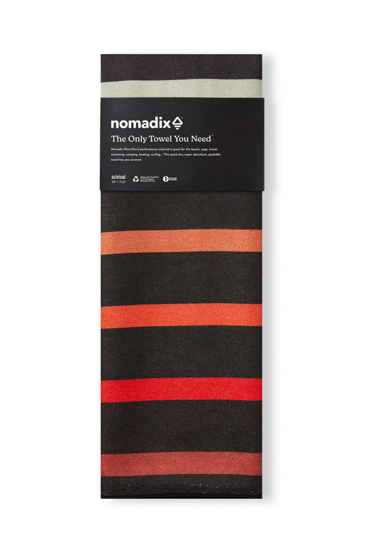 NOMADIX YOGA TOWEL PINSTRIPES MULTI