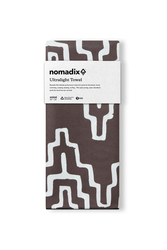 NOMADIX ULTRA LIGHT TOWEL TETON BLACK