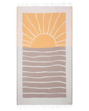 SAND CLOUD BEACH TOWEL EARTH NEW!