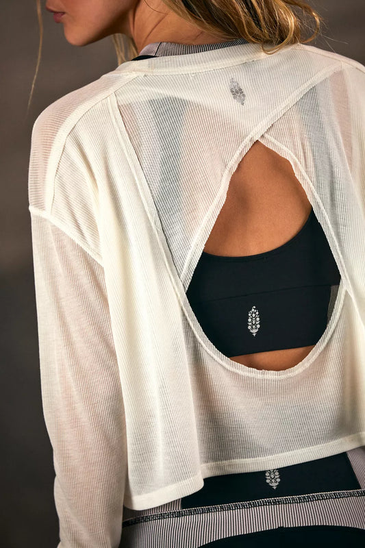 FREE PEOPLE INFINITEE TEESHIRT BRUSHED SAIL