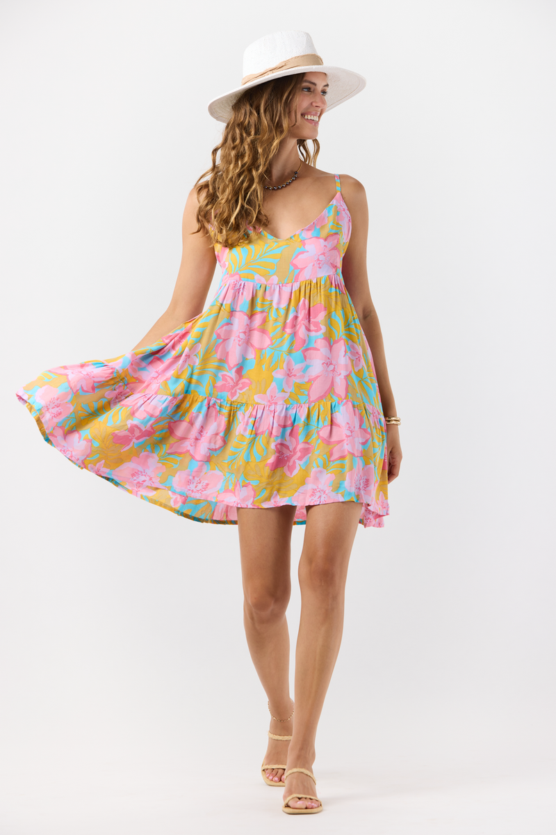 SALE TIARE HAWAII Jenna Mini Dress Honduras Turquoise