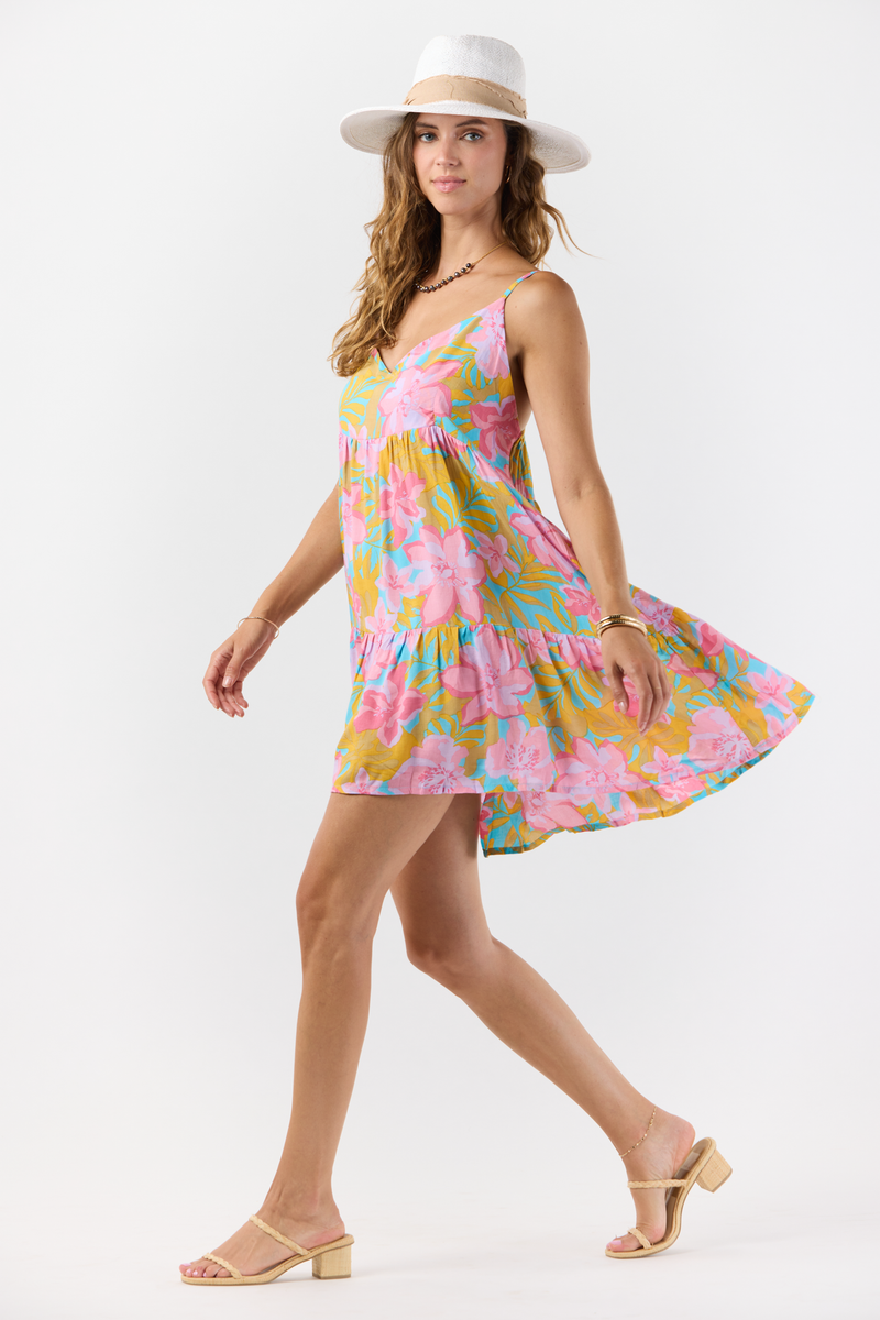 SALE TIARE HAWAII Jenna Mini Dress Honduras Turquoise