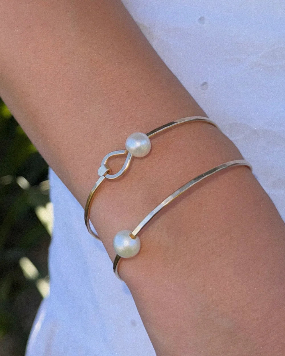 In Situ Avalon Bracelet 14k Gold Fill with Pearl