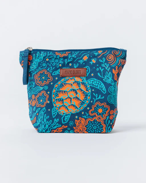 SAND CLOUD REEF TURTLES ZIPPER POUCH