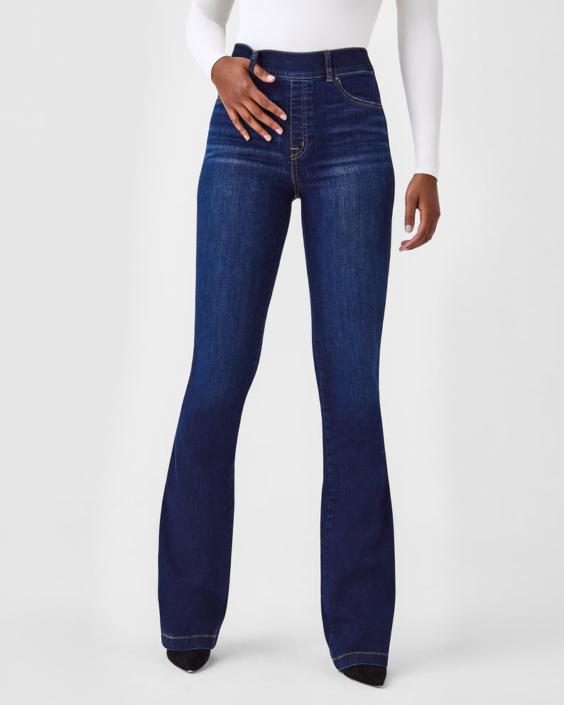 SPANX THE FLARE JEAN MIDNIGHT SHADE