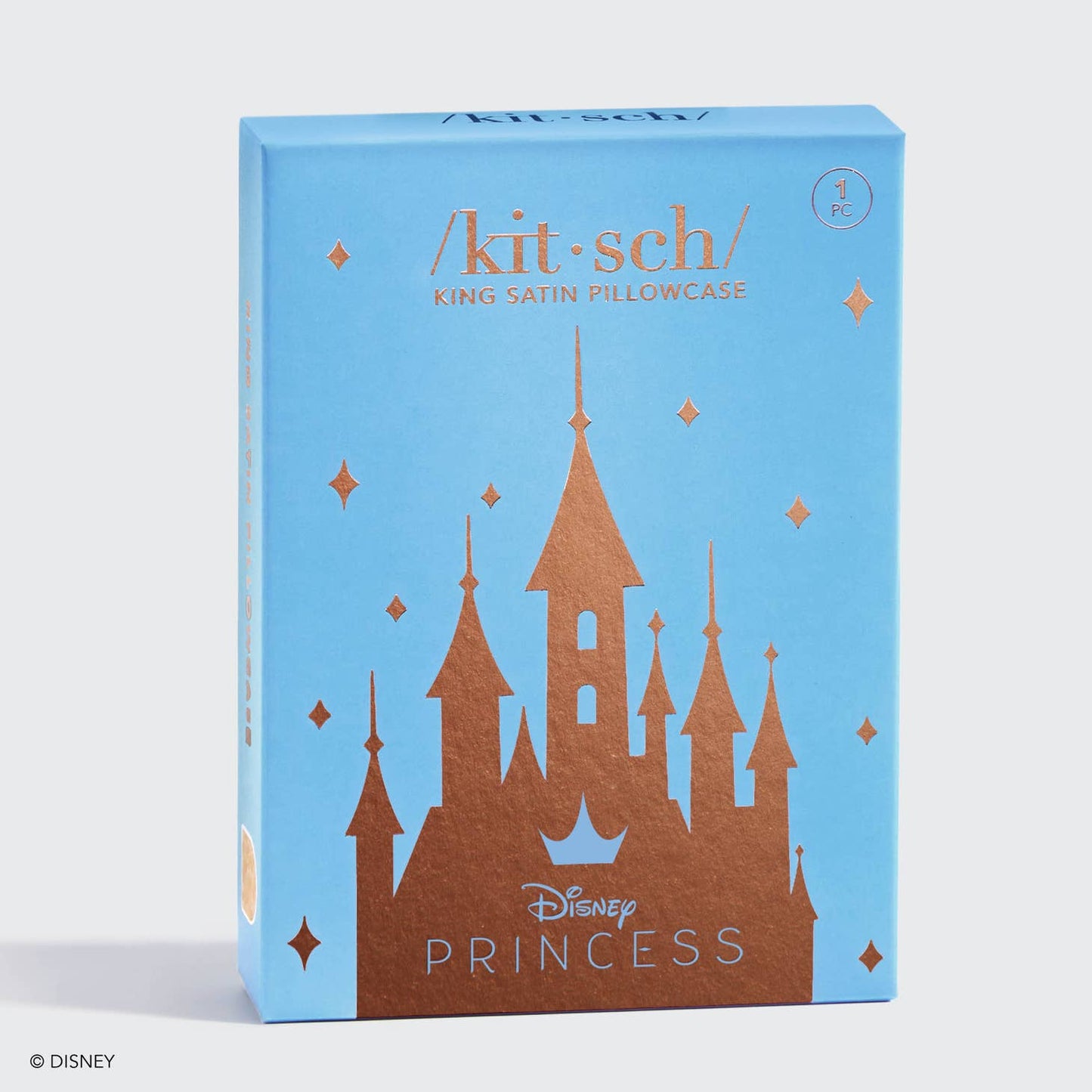 KITSCH Disney X Kitsch Satin King Pillowcase- Desert Crown