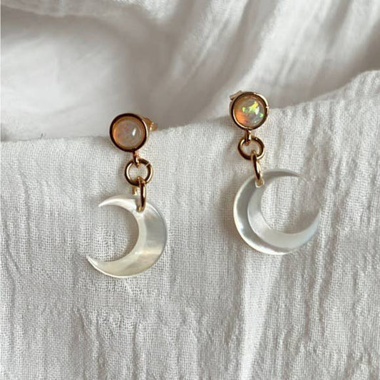 TRAMPS + THIEVES Goodnight Moon Earrings