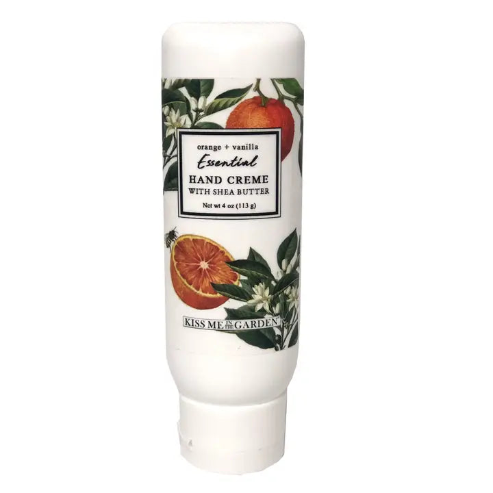 KISS ME IN THE GARDEN ORANGE VANILLA HAND CREME 4 0UNCE