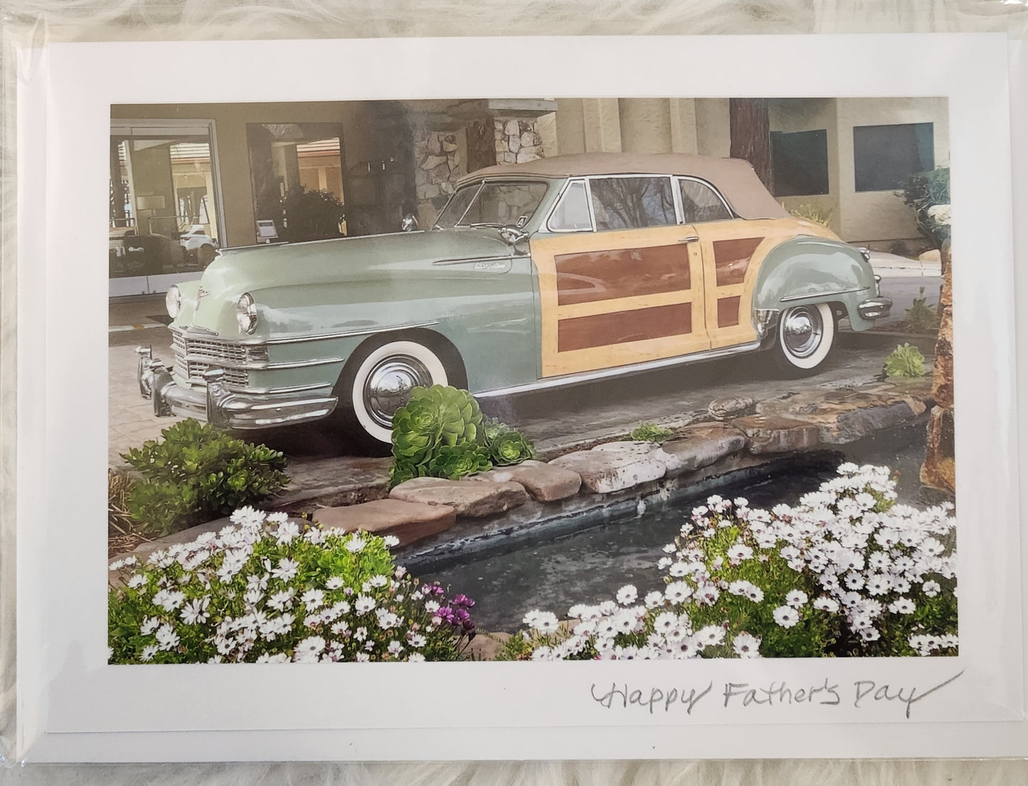 BARBSCARDS FATHER'S DAY: WOODY CAR
